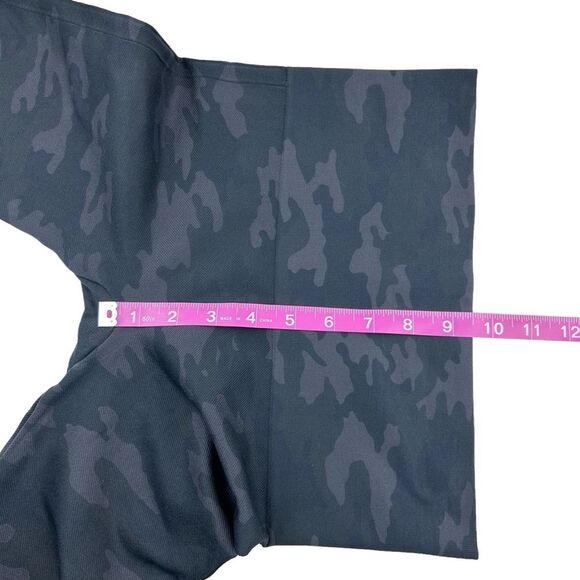 Spanx Camouflage Leggings Camo Black Gray Size Medium - Picture 5 of 7
